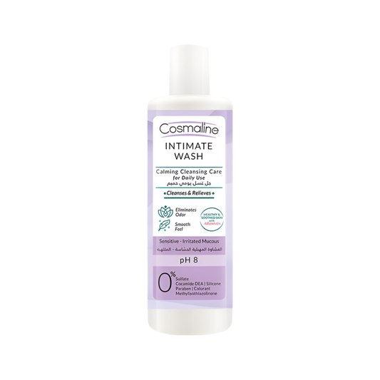 Cosmaline Intimate Wash pH 8 - 230ML - 0% Sulfate & Paraben