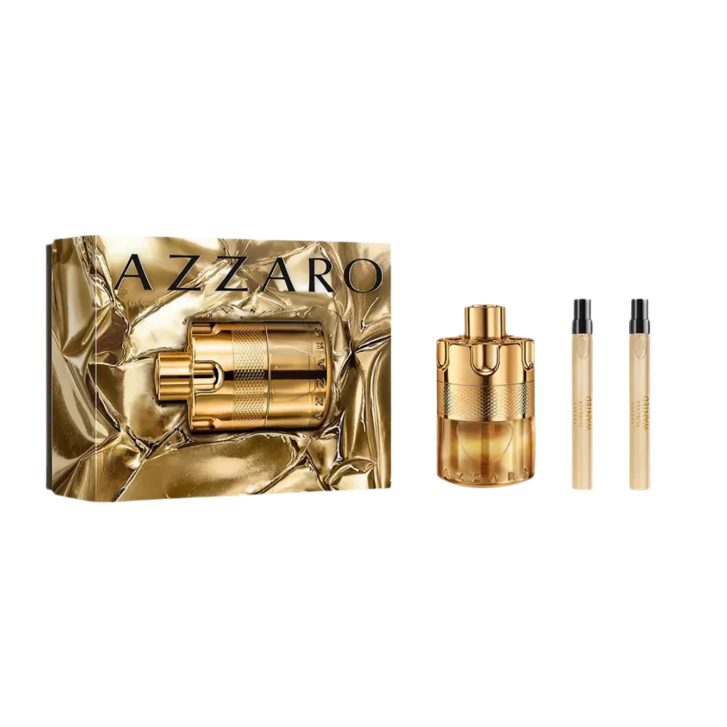 Azzaro Forever Wanted Elixir Eau de Parfum Gift Set For Men - 100 ML + 10 ML + 10 ML