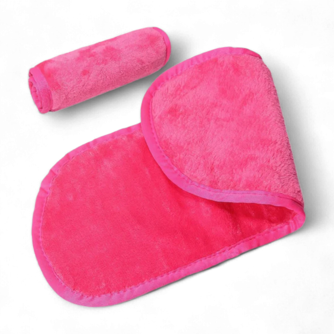 Microfiber Reusable Makeup Remover Cloth – Chemical-Free Clean Towel for Face