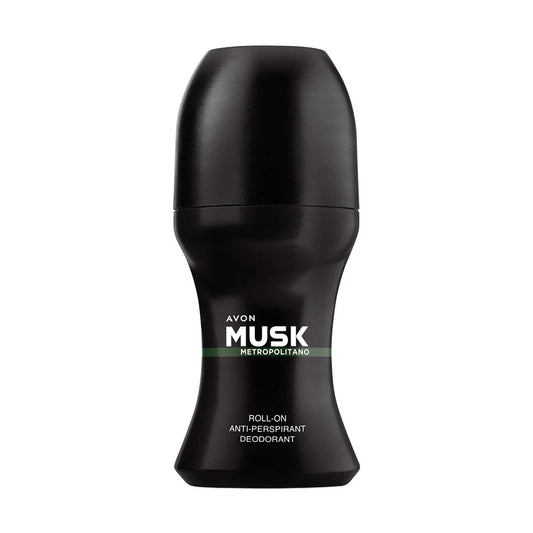 Avon Musk Metropolitano Roll-On Deodorant For Him 50ML