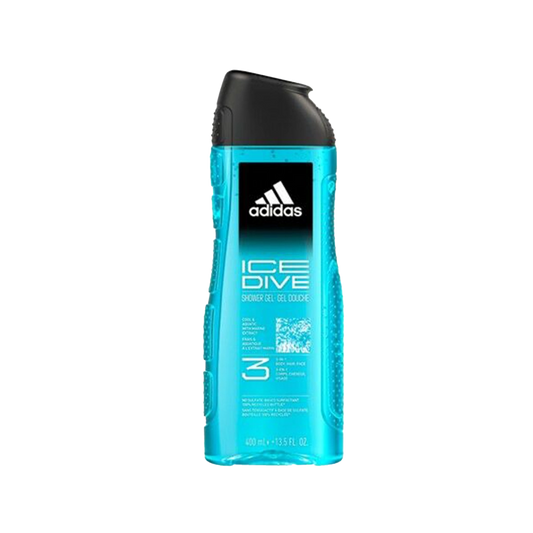 Adidas 3In1 Ice Dive Shower Gel For Men - 400ml