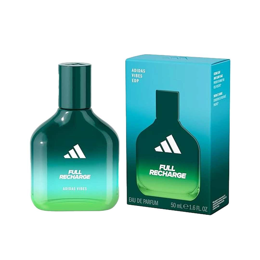 Adidas Eau De Parfum Unisex Vibes Full Recharge - 100ml