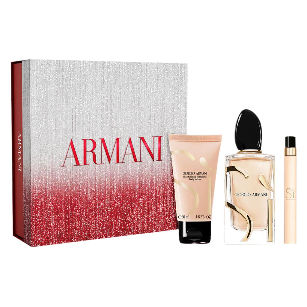 Giorgio Amrani Si Eau De Parfum For Women Gift Set - 100 ML + 10 ML + 50 ML Body Lotion