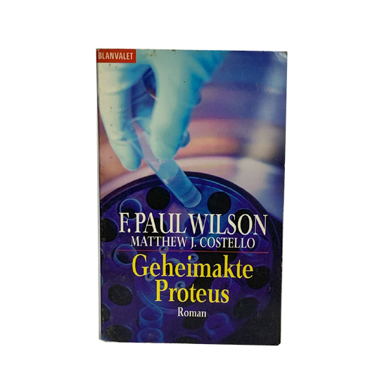 Book - Geheimakte Proteus By F.Paul Wilson