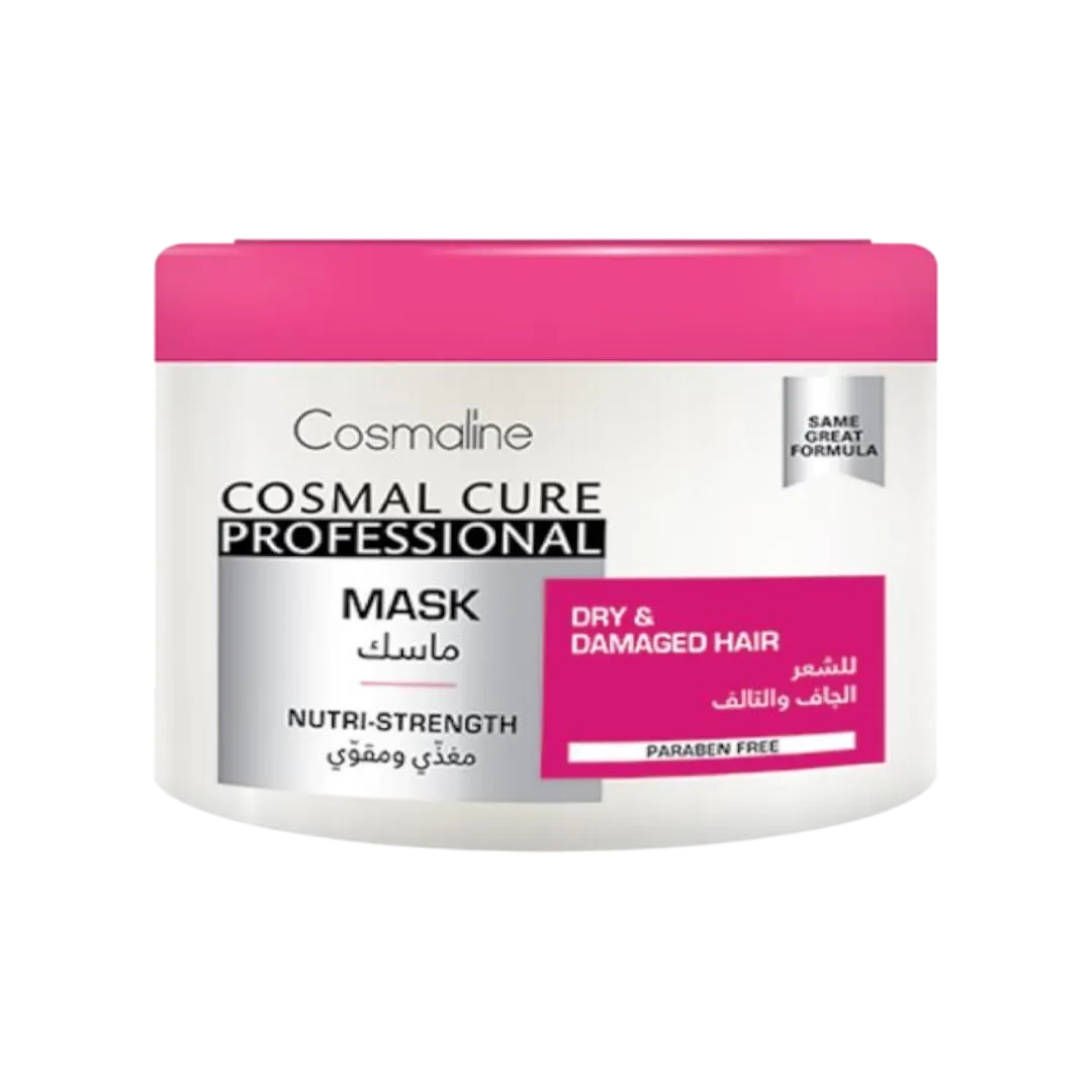 Cosmaline Cosmal Cure Professional Nutri Strength Mask For Dry & Damaged Hair - 450ml