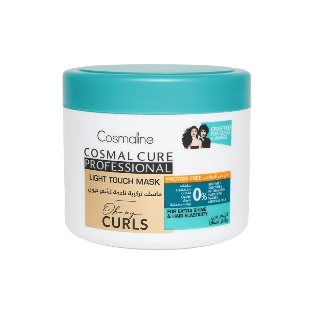Cosmaline Cosmal Cure Professional Oh My Curls Light Touch Hair Mask - 450ml