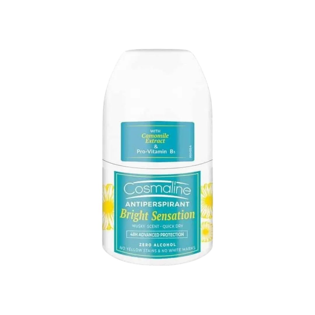 Cosmaline Deodorant Antiperspirant Roll On Bright Sensation - 50ml