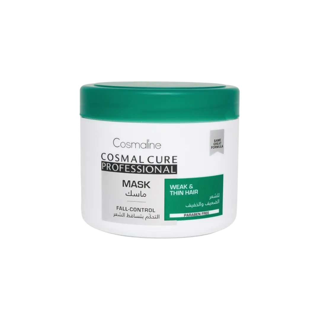 Cosmaline Cosmal Cure Professional Fall Control Hair Mask For Weak & Thin Hair - 450ml