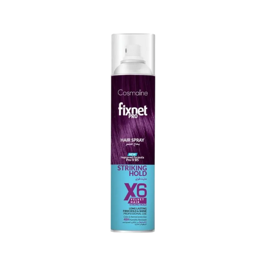 Cosmaline Fixnet Pro Hair Spray X6 Velvet Hair - 500ml