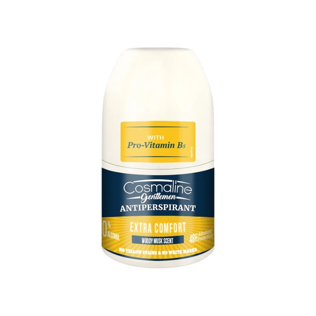 Cosmaline Gentlemen Deodorant Antiperspirant Roll On Extra Comfort - 50ml
