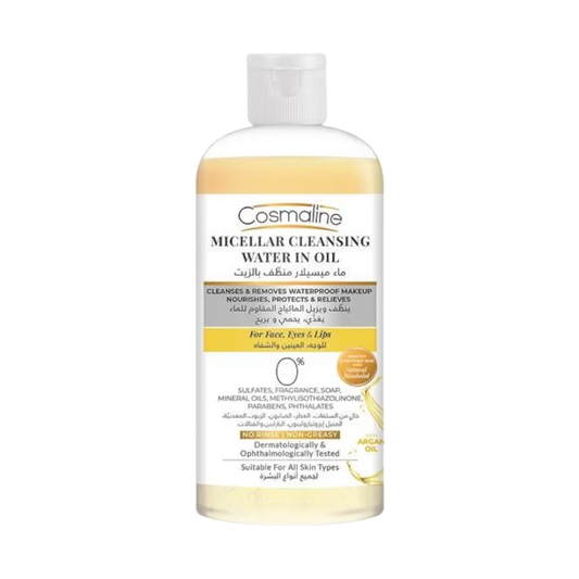 Cosmaline Micellar Face Cleansing Water In Oil - 450ml