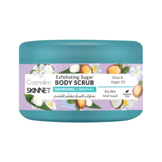 Cosmaline Skinnet Sugar Body Scrub Nourishing Jar - 250ml