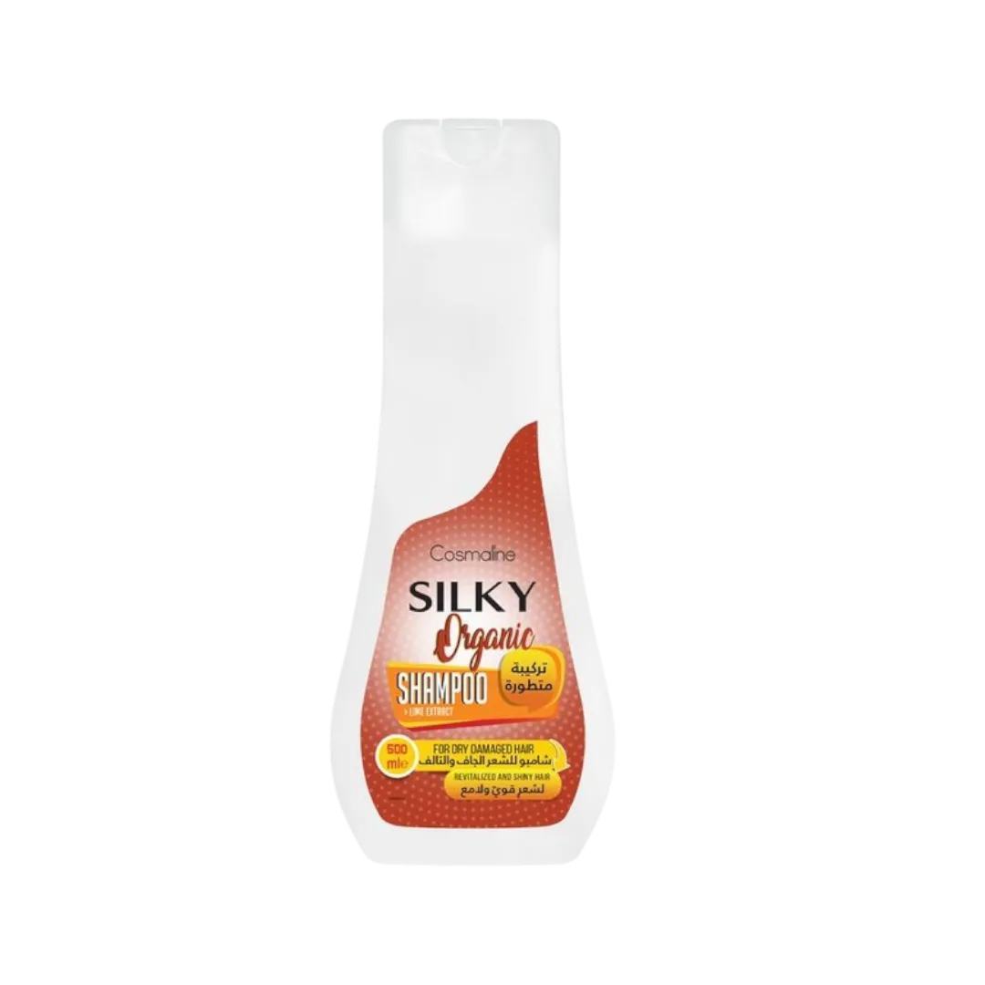 Cosmaline Silky Organic Shampoo For Dry Damaged Hair