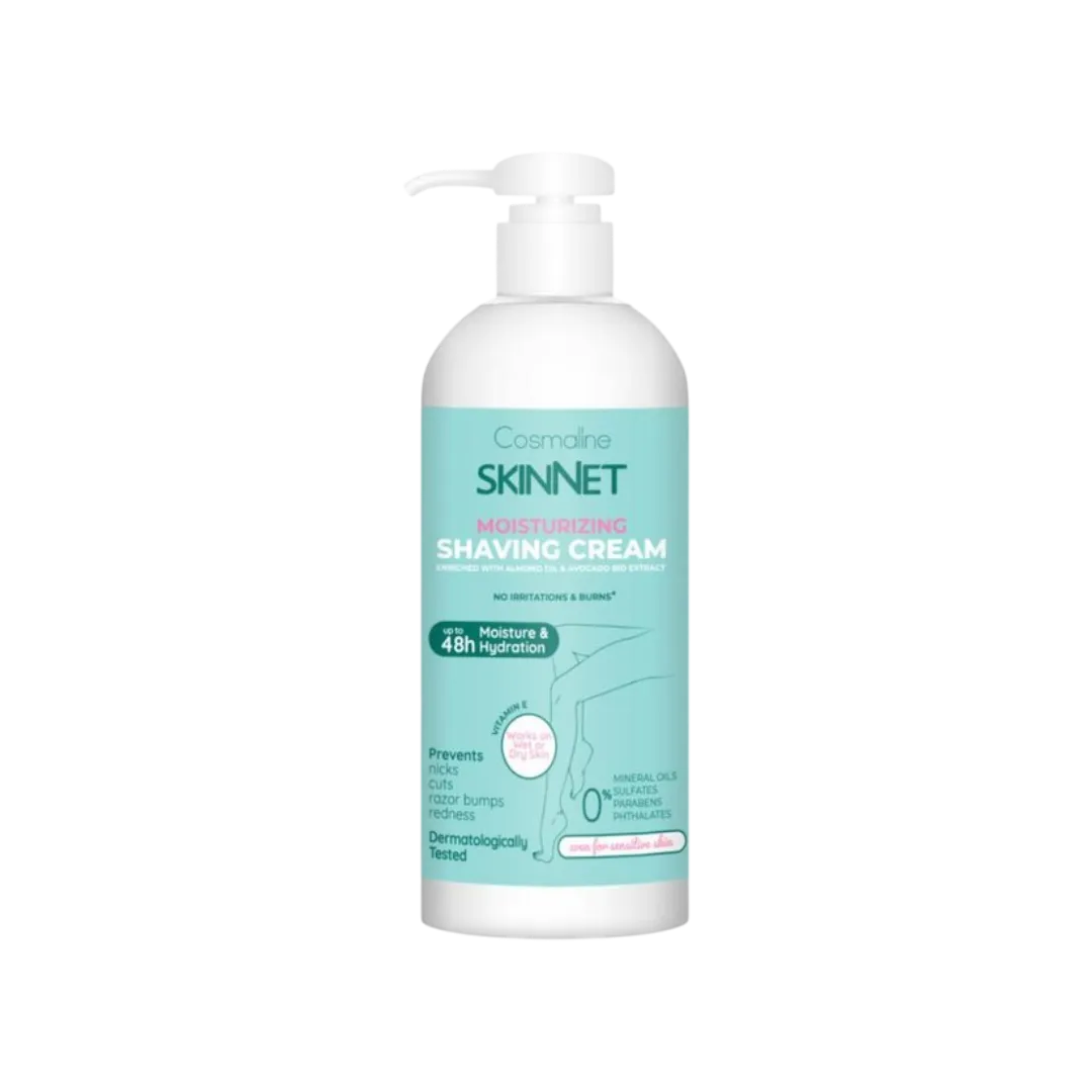 Cosmaline Skinnet Shaving Cream - Moisturizing & Hydrating  - 240ml