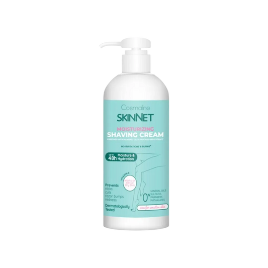 Cosmaline Skinnet Shaving Cream - Moisturizing & Hydrating  - 240ml