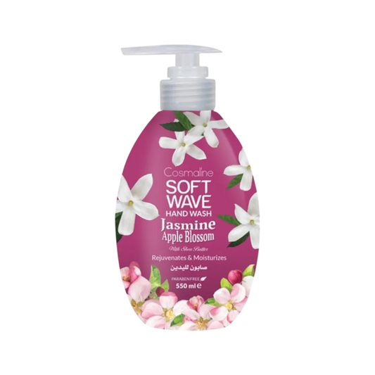 Cosmaline Hand Soap Soft Wave Jasmine Apple Blossom - 550ml