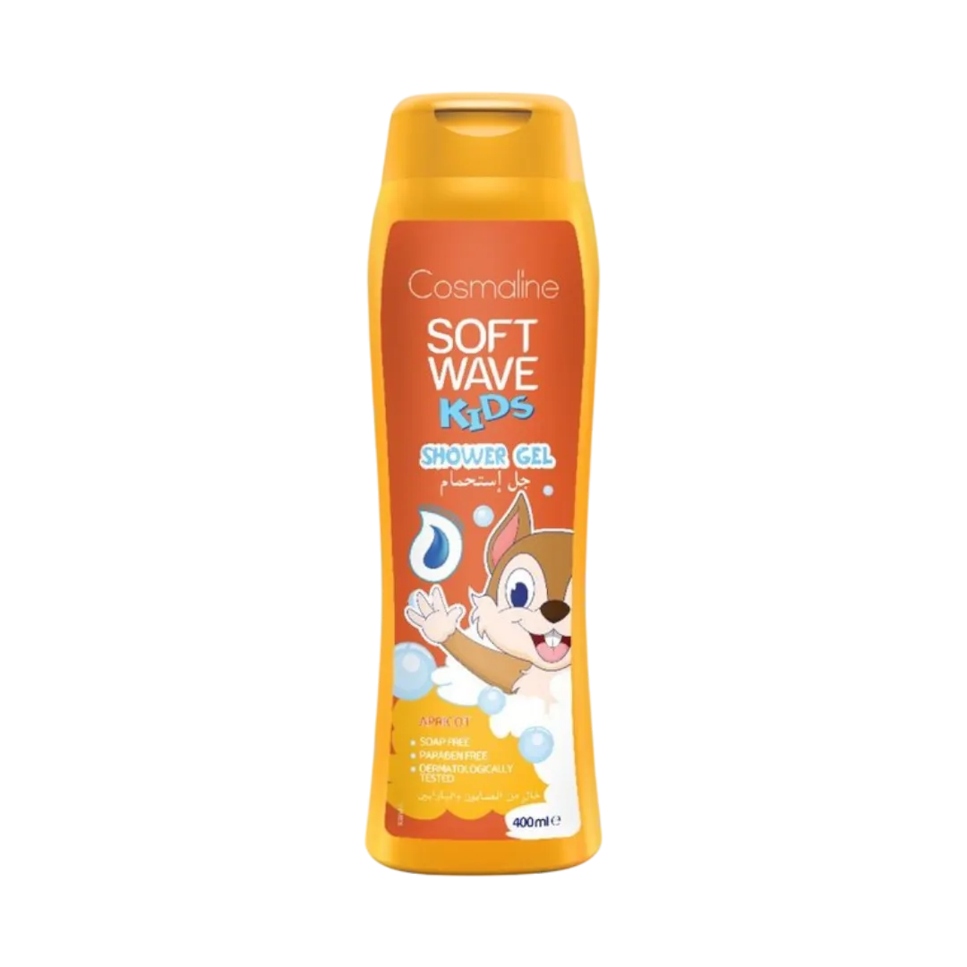Cosmaline Soft Wave Kids Shower Gel Apricot - 400ml