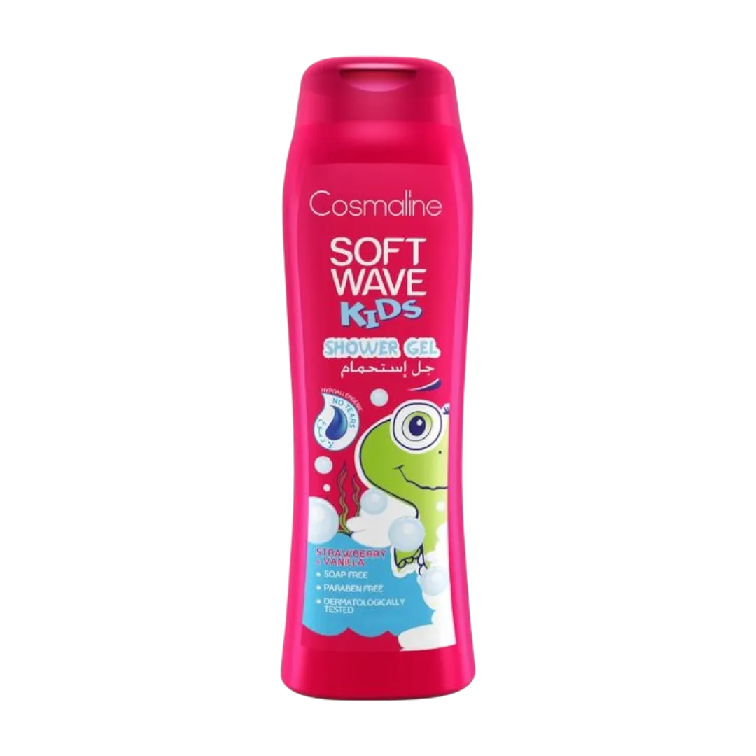Cosmaline Soft Wave Kids Shower Gel Strawberry Vanilla - 400ml