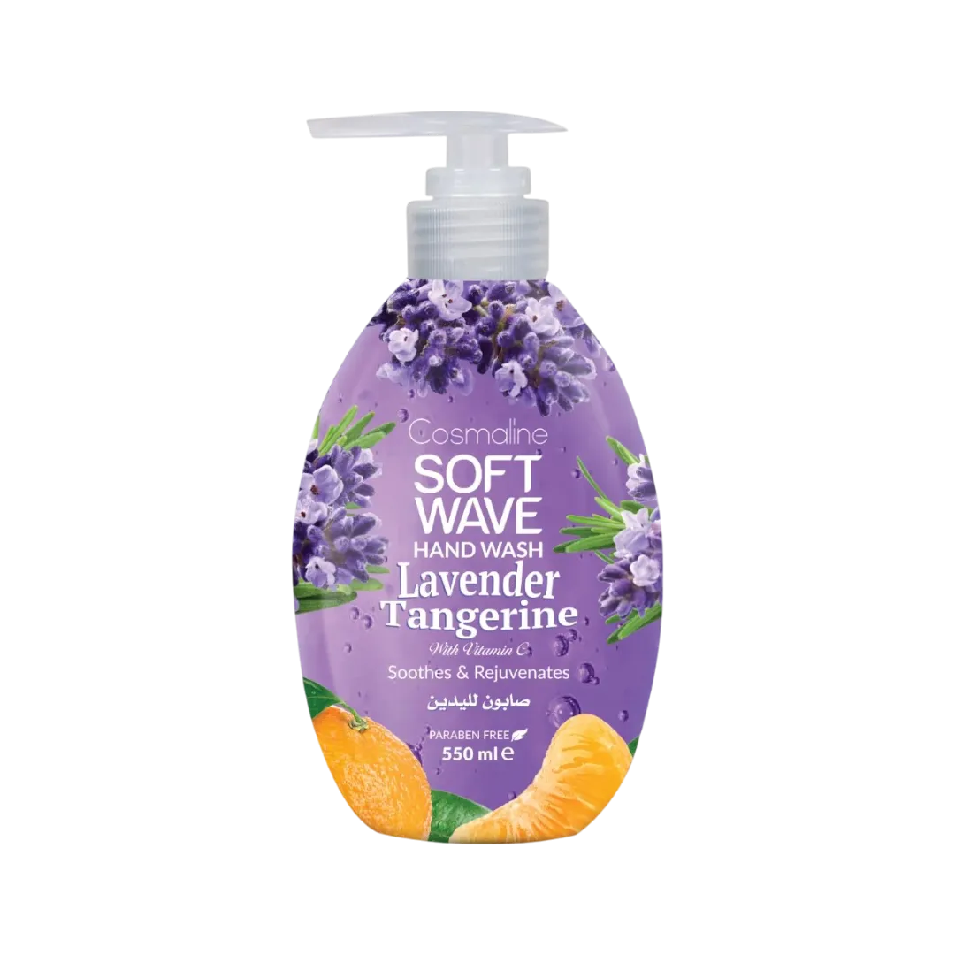 Cosmaline Hand Soap Soft Wave Lavender Tangerine - 550ml