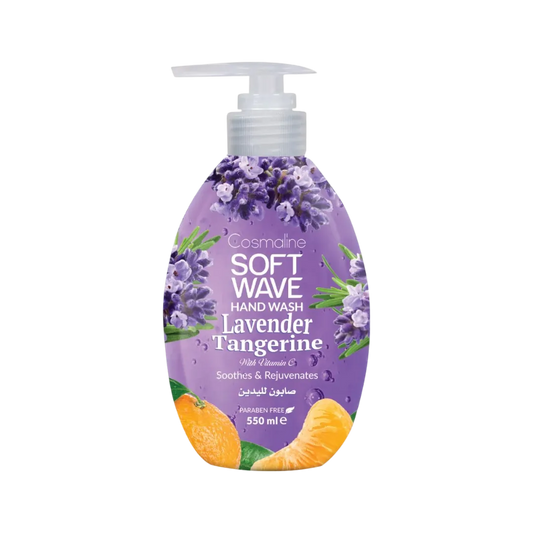 Cosmaline Hand Soap Soft Wave Lavender Tangerine - 550ml