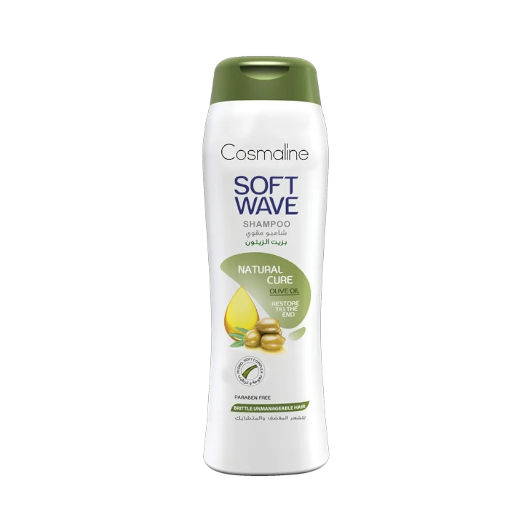 Cosmaline Soft Wave Natural Cure Shampoo Olive Oil - 400ml