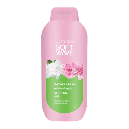 Cosmaline Soft Wave Shower Cream Gardenia Musk - 650ml