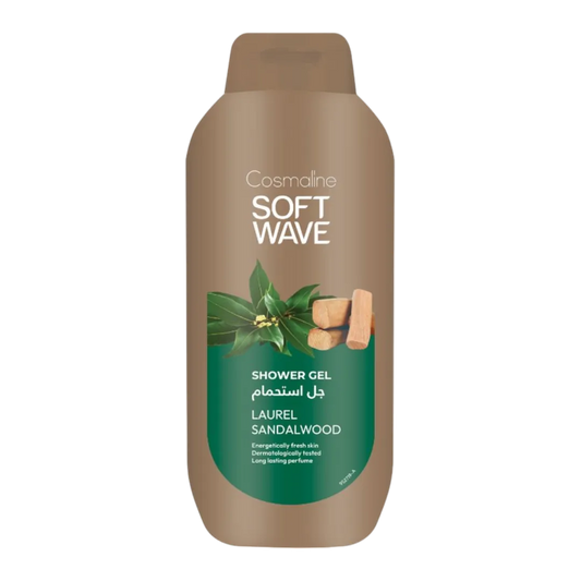 Cosmaline Soft Wave Shower Cream Laurel Sandalwood - 650ml