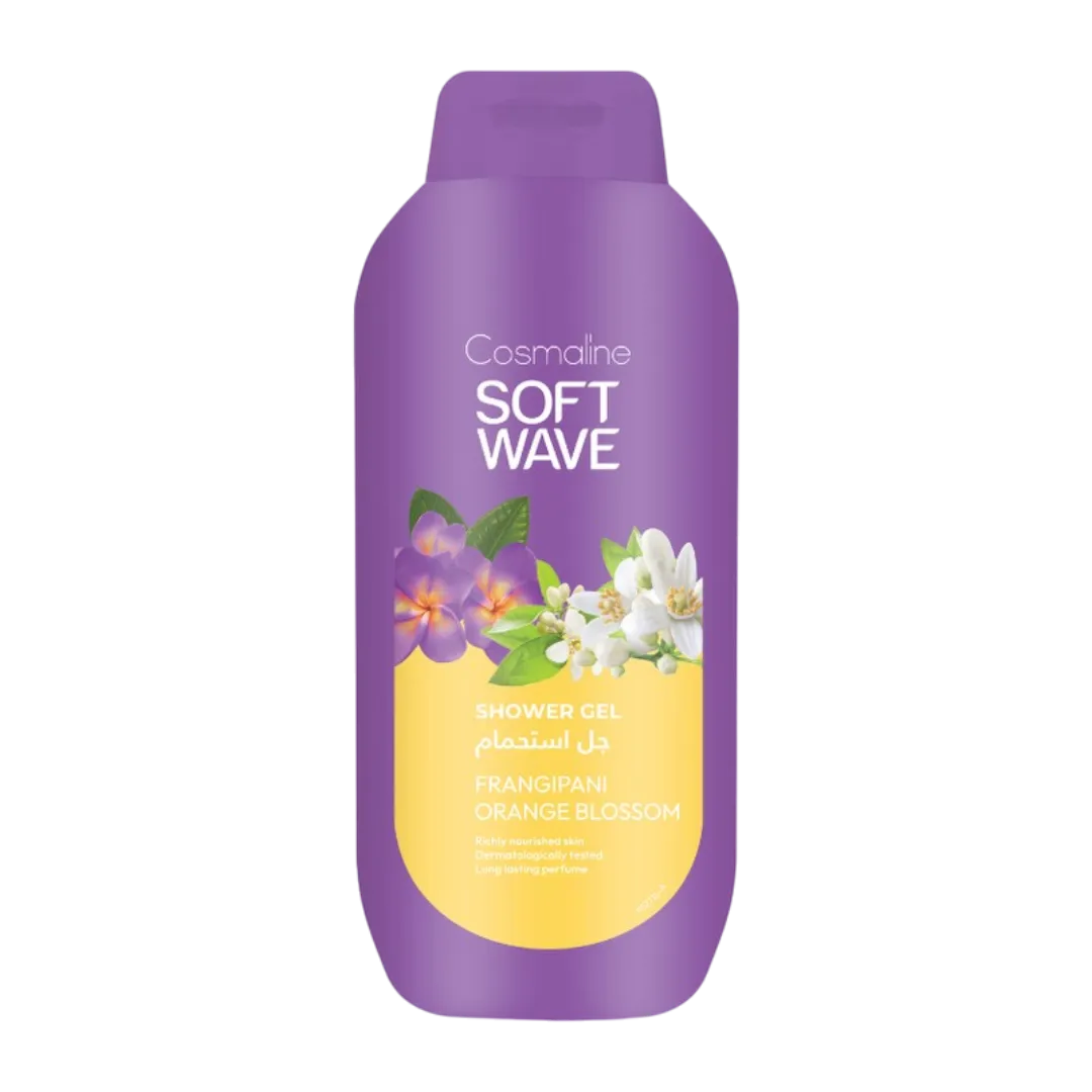 Cosmaline Soft Wave Shower Gel Frangipani Orange Blossom - 650ml