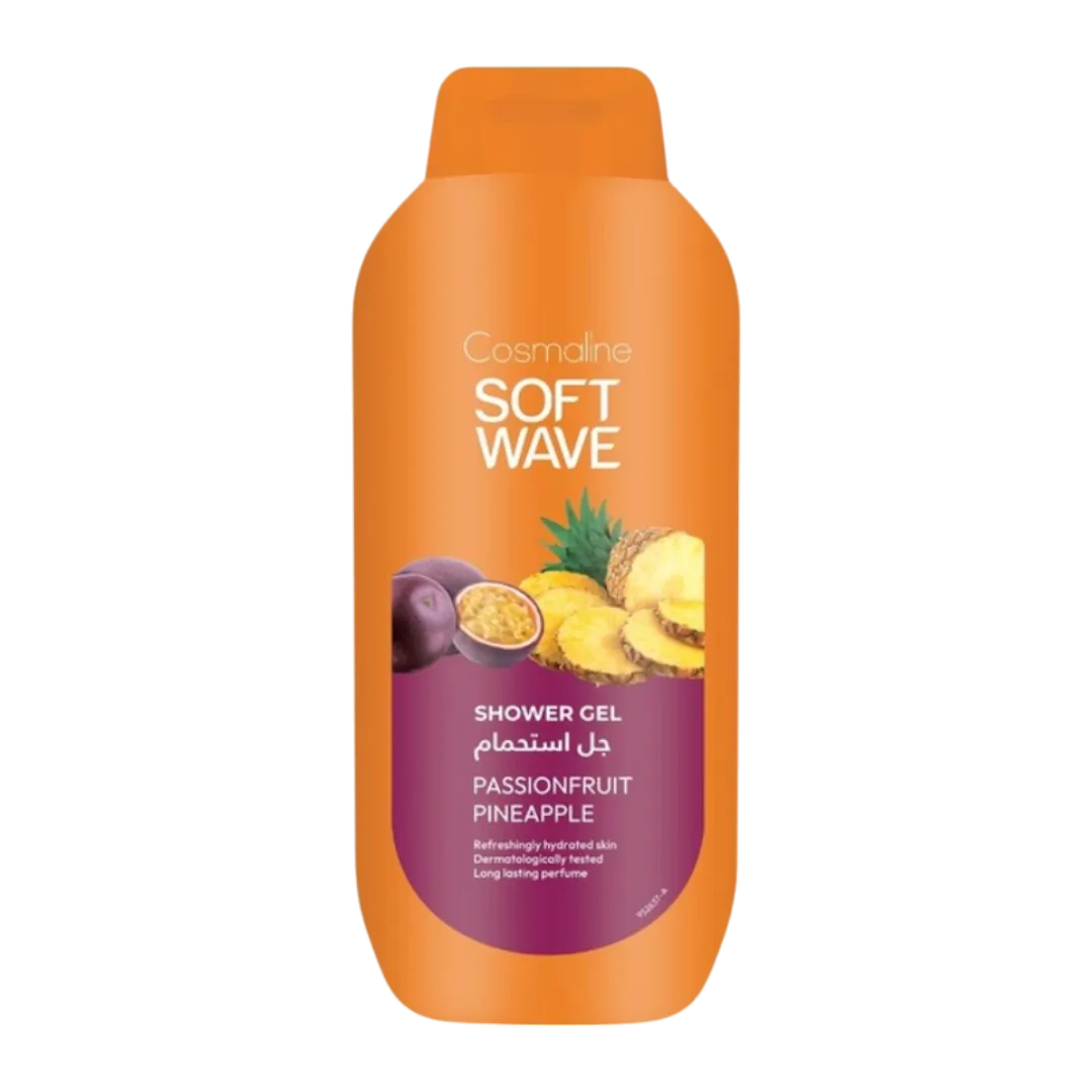 Cosmaline Soft Wave Shower Gel Passionfruit Pineapple - 650ml