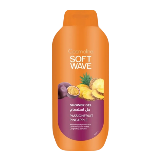 Cosmaline Soft Wave Shower Gel Passionfruit Pineapple - 650ml