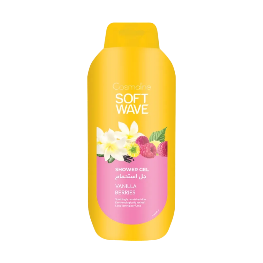 Cosmaline Soft Wave Shower Gel Vanilla Berries - 650ml