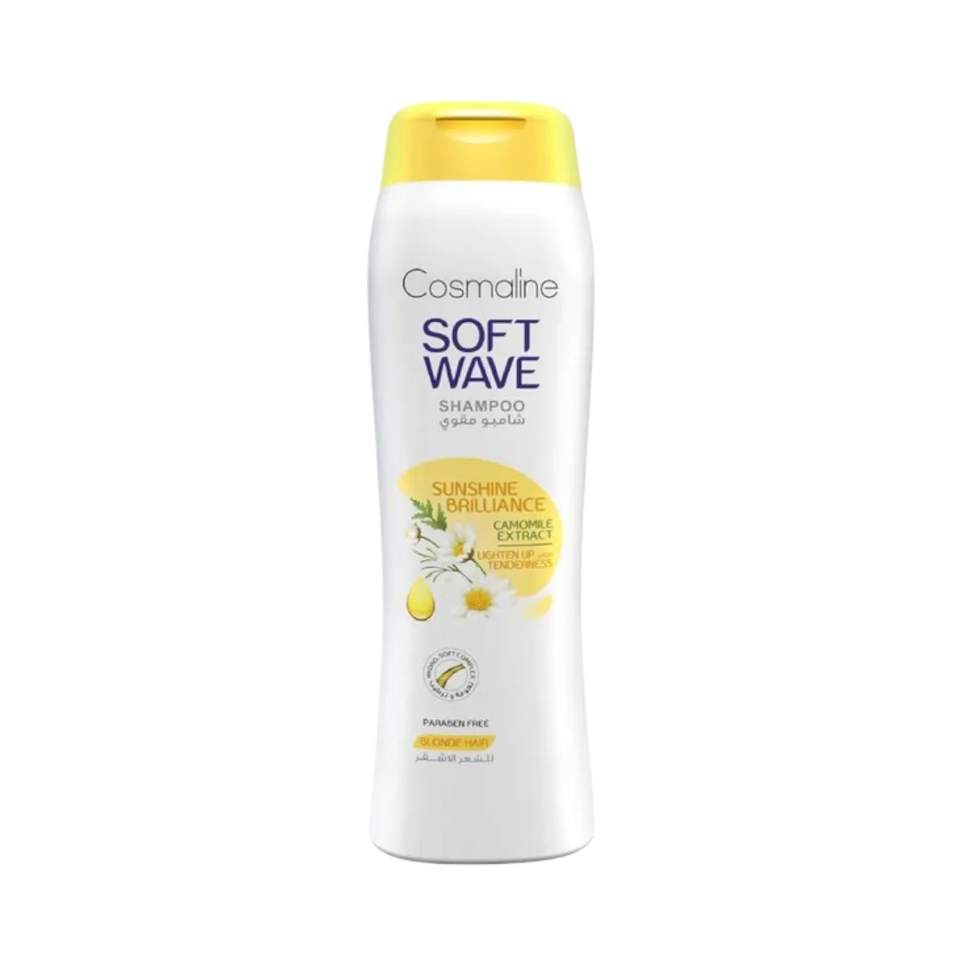 Cosmaline Soft Wave Sunshine Brilliance Shampoo For Blond Hair - 400ml