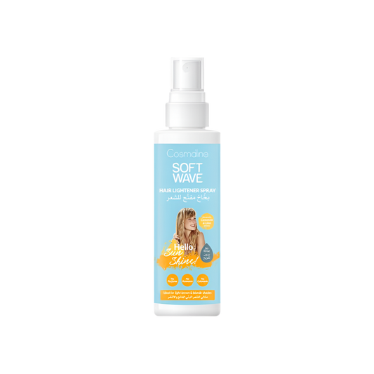 Cosmaline Soft Wave Hair Lightener Spray - 125ML - No Ammonia, No Colorants, Suitable for blonde and light brown hair
