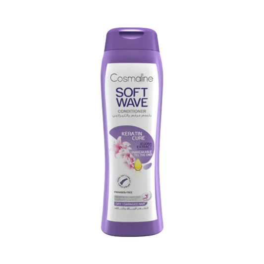 Cosmaline Soft Wave Keratin Cure Conditioner For Dry/Damaged Hair - 400ml