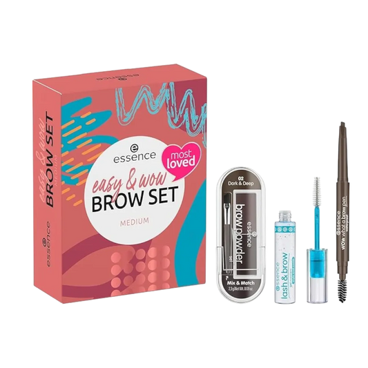 Essence Easy & Wow Eyebrow Set Medium