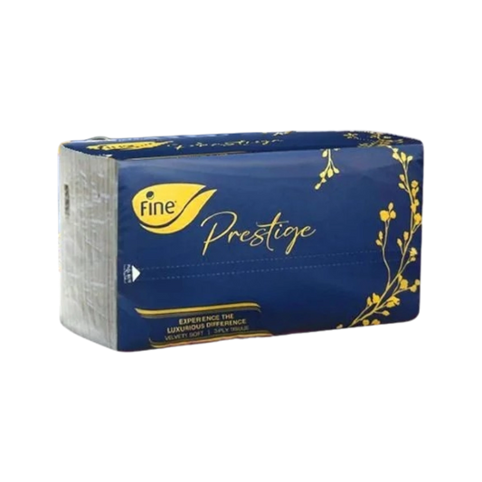 Fine Prestige Facial Tissues 3 Packs - 3 PLY Softness