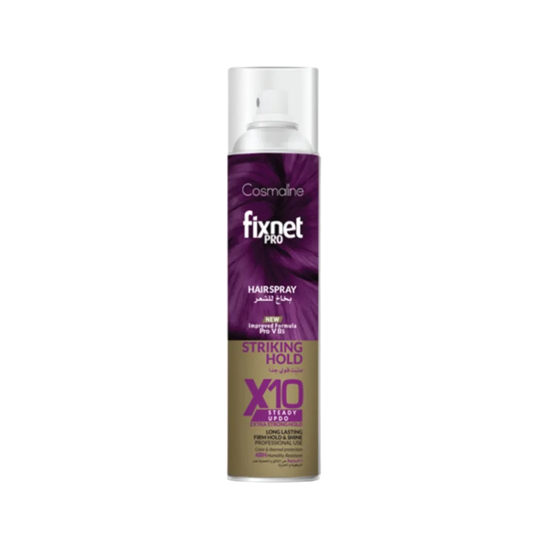 Cosmaline Fixnet Pro Hair Spray X10 Steady Updo - 500ml