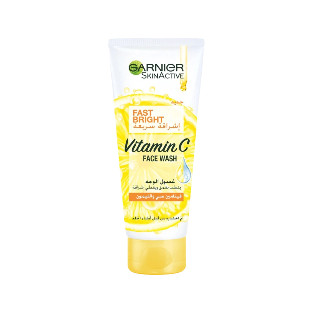 Garnier Bright Complete Vitamin C Face Wash - 100ml