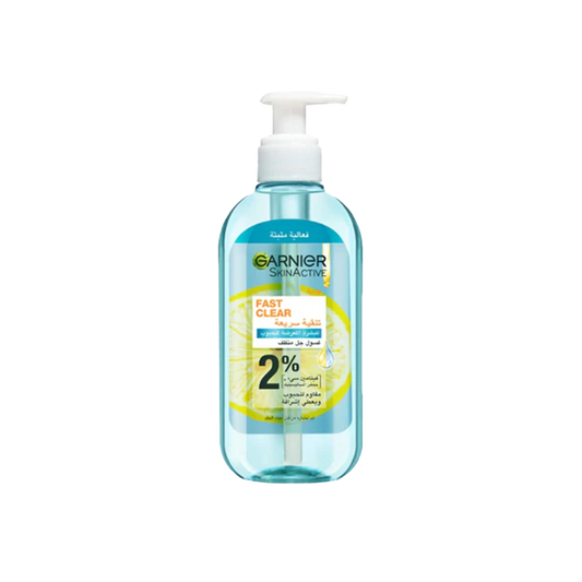 Garnier Fast Clear Anti-Acne Face Gel Wash - 200ml