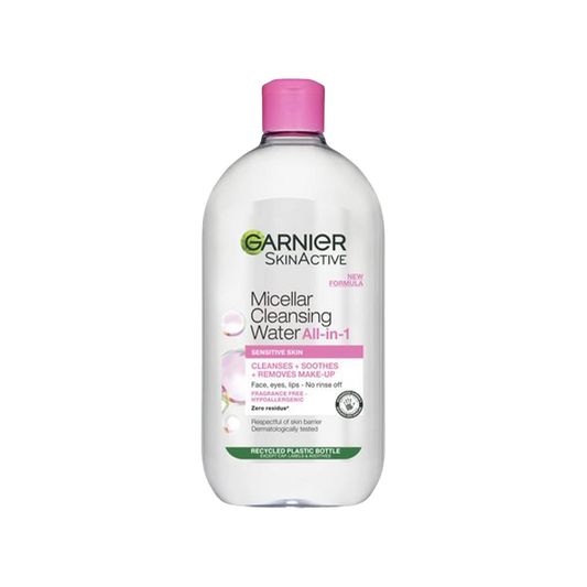 Garnier Micellar Face Cleansing Water For Sensitive Skin All In 1 - 400ml