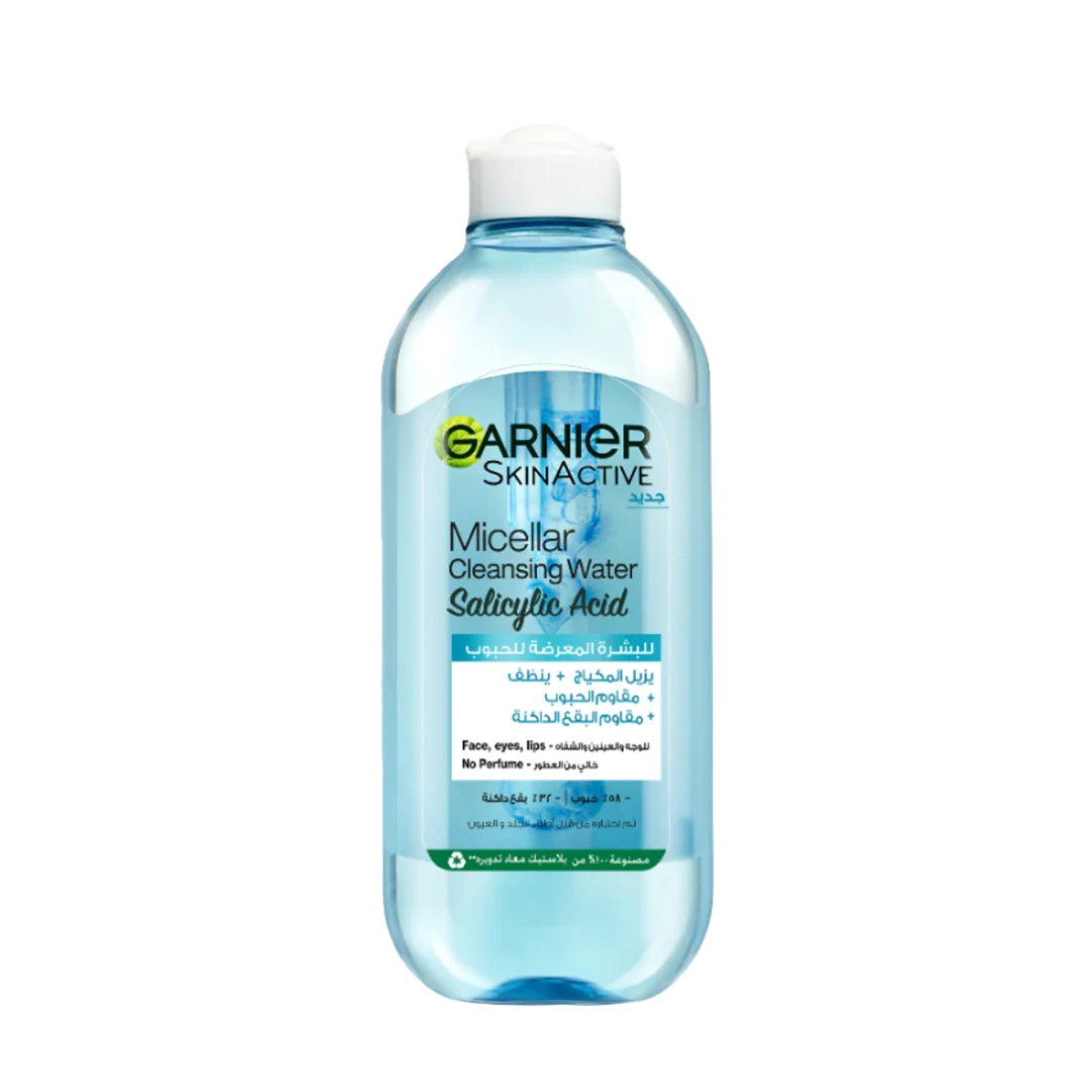 Garnier SkinActive Micellar Cleansing Water with Salicylic Acid - 400ml
