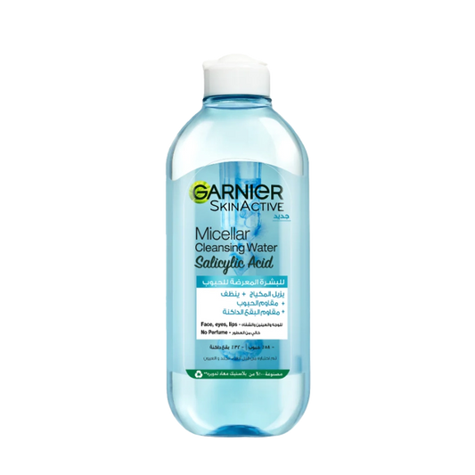 Garnier SkinActive Micellar Cleansing Water with Salicylic Acid - 400ml