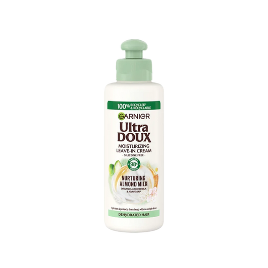 Garnier Ultra Doux Almond Milk & Agav Sap Leave In Hair Cream - 200ml