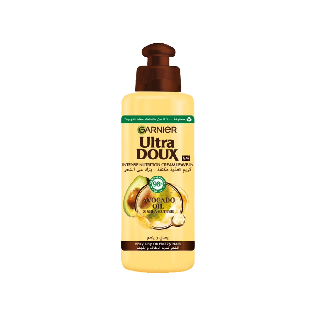 Garnier Ultra Doux Avocado & Shea Butter Leave-in Hair Cream - 200ml