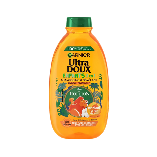 Garnier Ultra Doux Kids Shampoo 2-in-1 Apricot Lion King