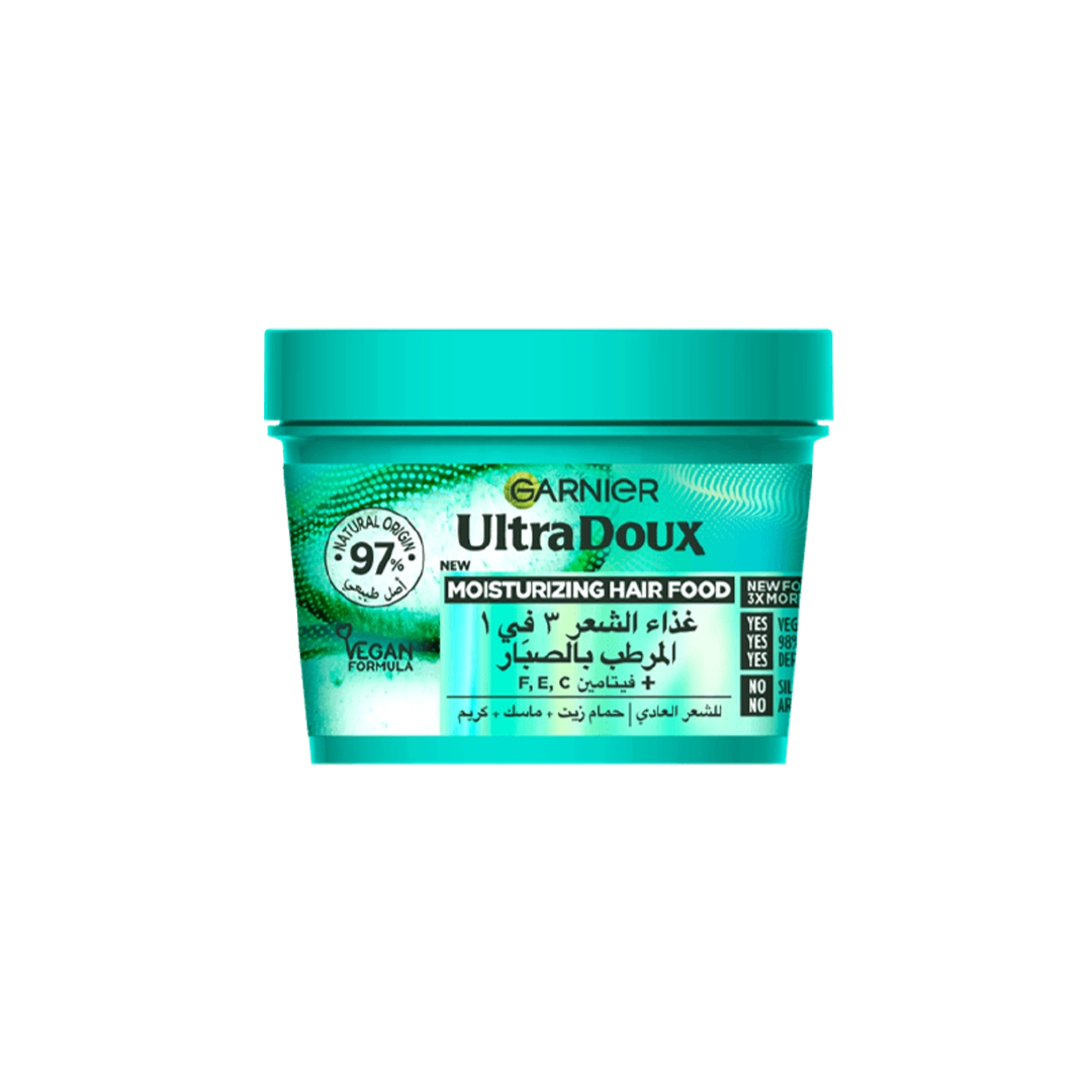 Garnier Ultra Doux Moisturising Aloe Vera 3-in-1 Hair Mask - 390ml