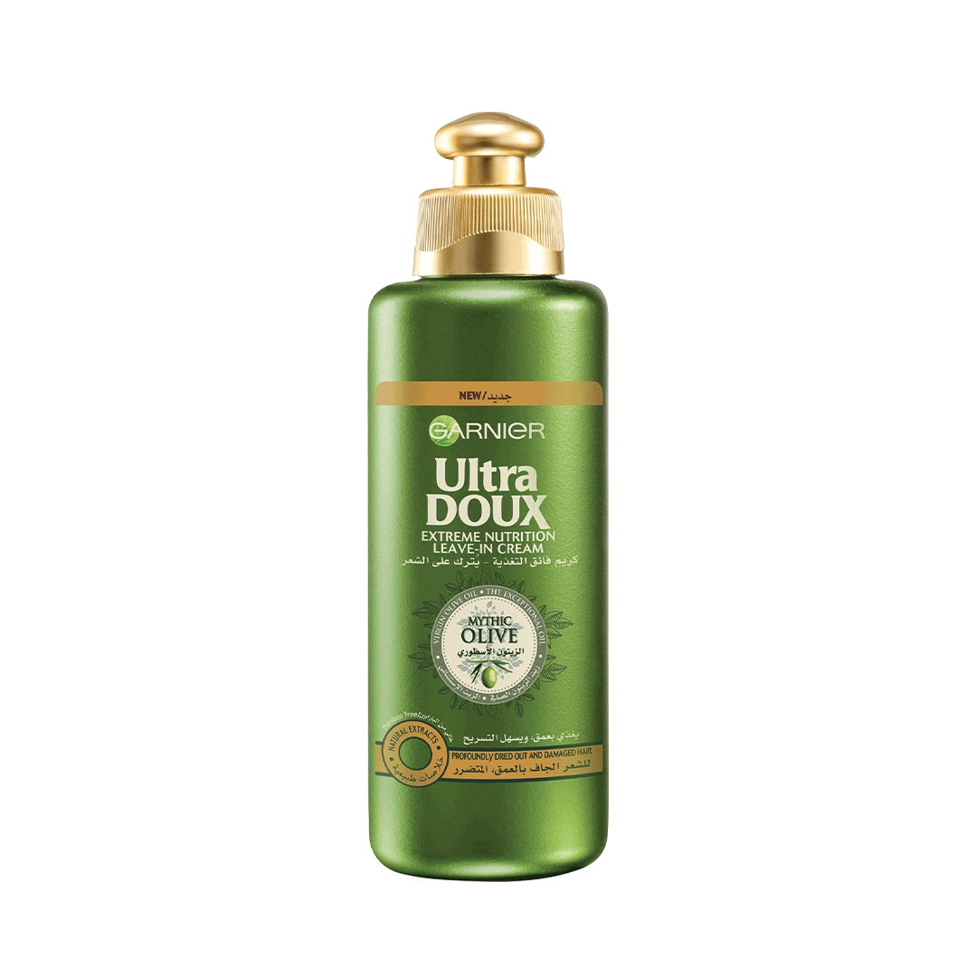 Garnier Ultra Doux Mythic Olive Leave-in Cream for Dried Out Hair - 200ml