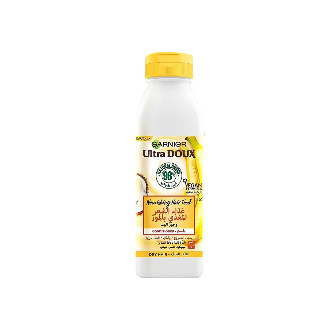 Garnier Ultra Doux Hair Food - Nourishing Banana - Conditioner for Dry Hair - 350ml