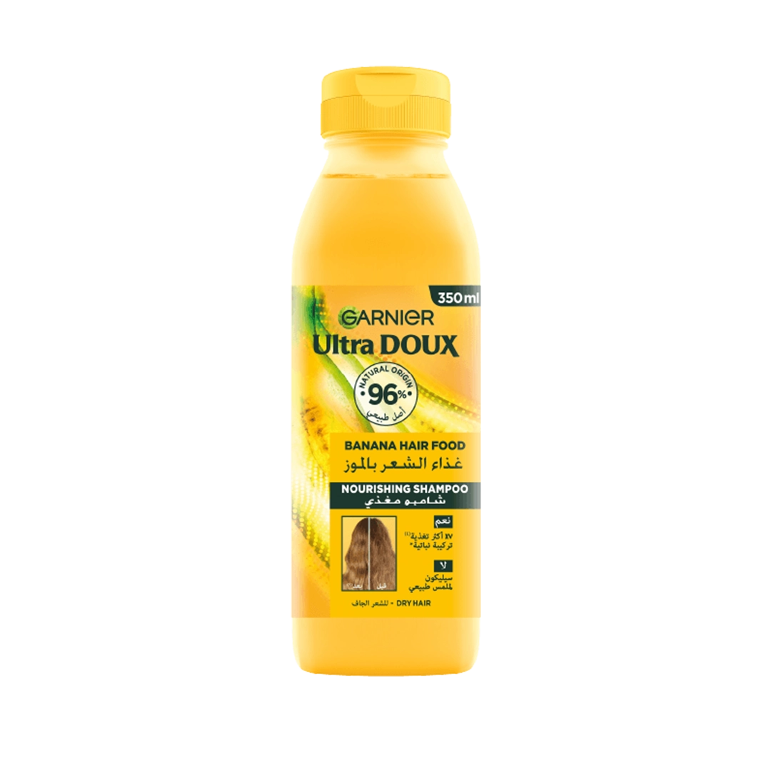 Garnier Ultra Doux Hair Food - Nourishing Banana - Shampoo for Dry Hair - 350ml
