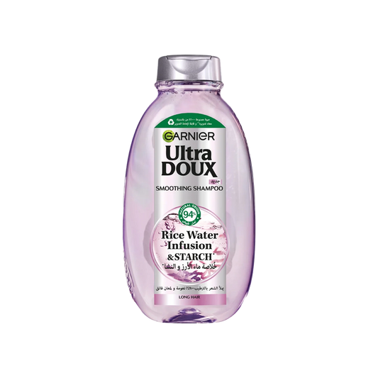 Garnier Ultra Doux Rice Water Infusion and Starch Shampoo for Long Hair